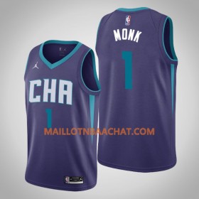 Maillot NBA Charlotte Hornets Malik Monk 1 Jordan Brand 2019-20 Statement Edition Swingman - Homme
